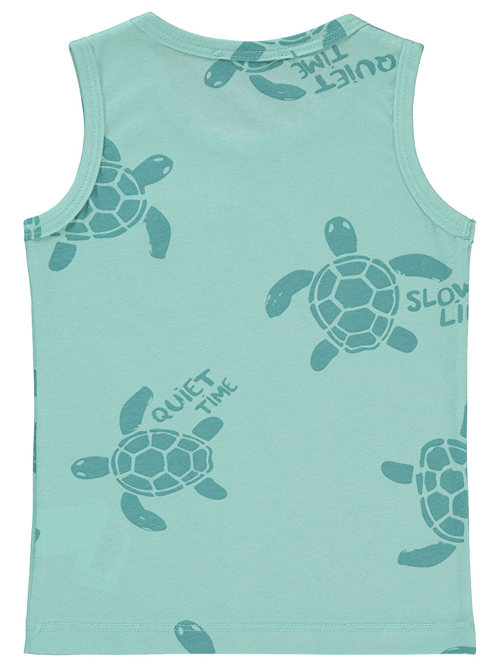 Boys Erkek Çocuk Tişört 2-5 Yaş Turkuaz-1