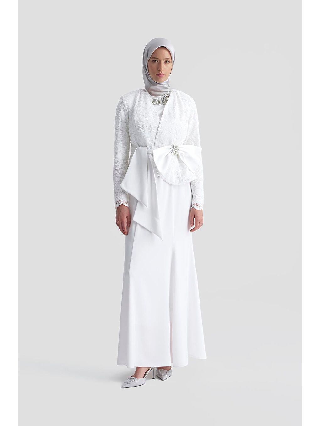 Abiye 25Yd9184 Beyaz-2