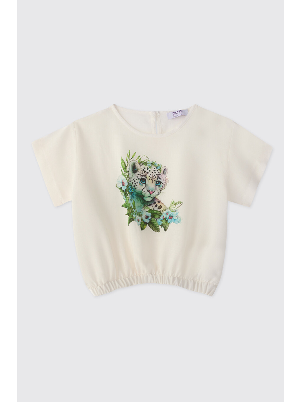 Kız Bebek Ekru Bluz