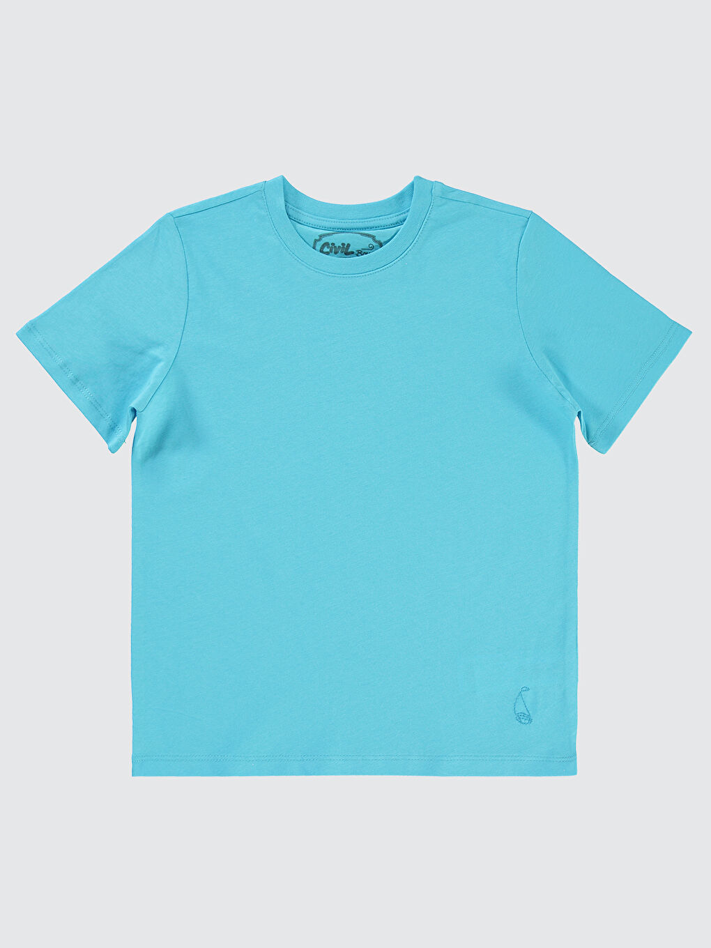 Boys Erkek Çocuk Tişört 6-9 Yaş Turkuaz