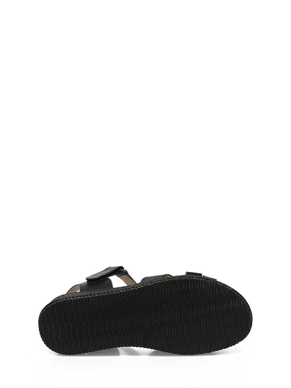105502.z5fx Siyah Kadın Comfort Sandalet-5