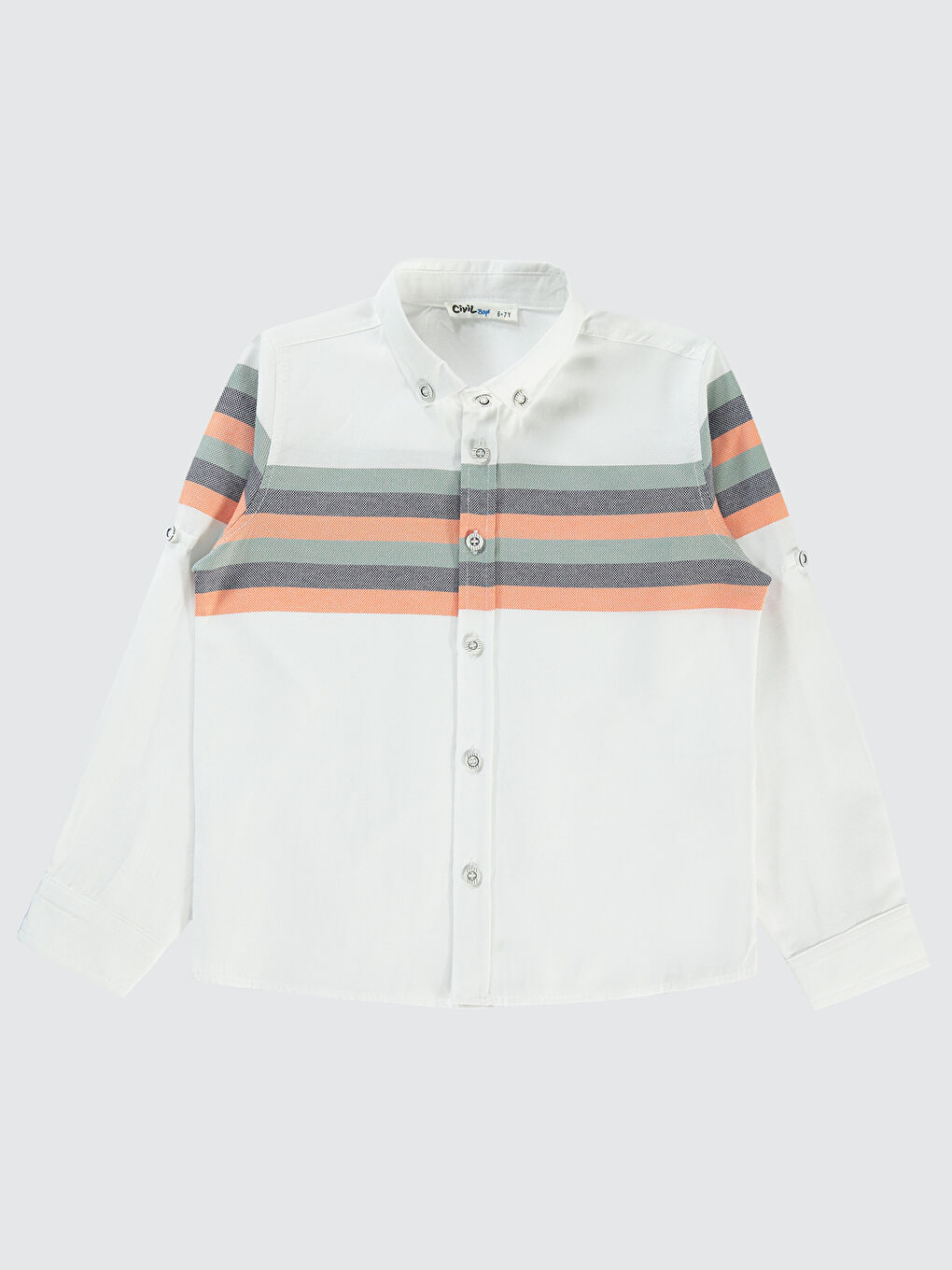 Boys Erkek Çocuk Gömlek 10-13 Yaş Haki