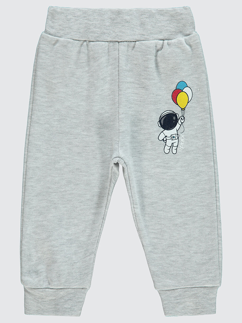 Beyaz Erkek Bebek Patiksiz Tek Alt 6-18 Ay Karmelanj