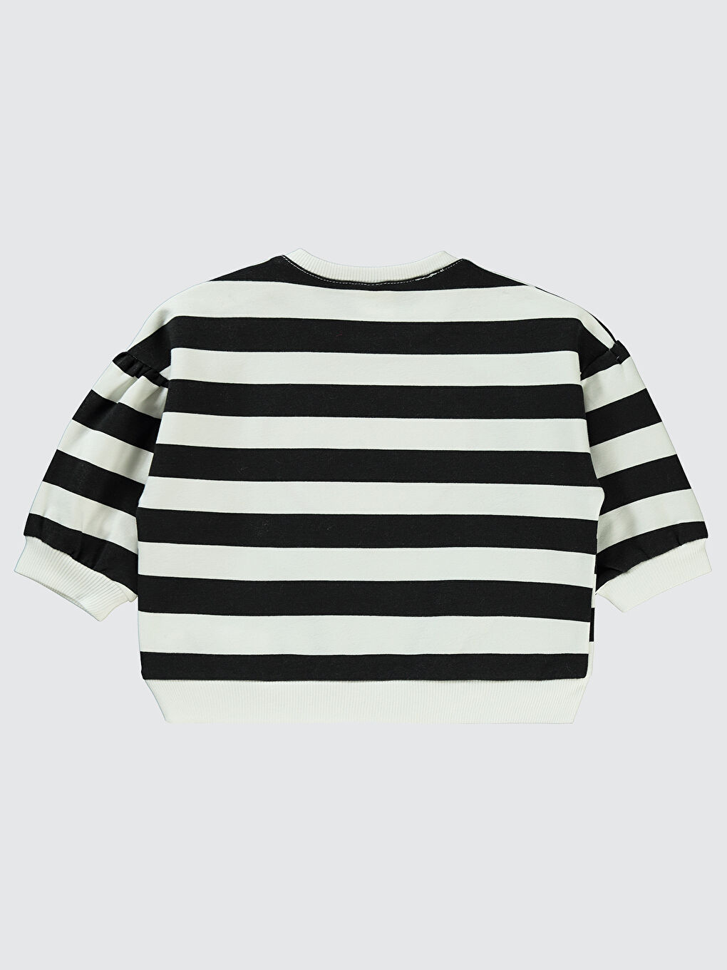 Kız Bebek Sweatshirt 6-18 Ay Siyah-1