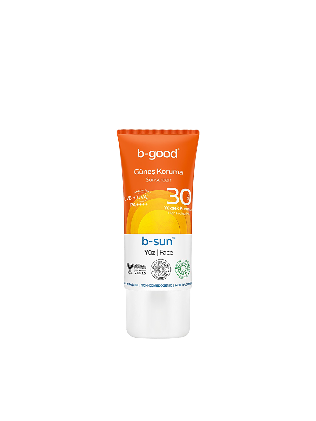 B-Good Care Renksiz b-sun SPF 30 Yüz Güneş Koruma 50 ml