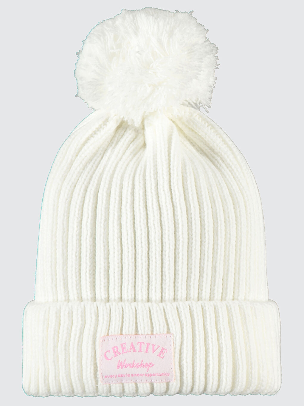 Girls Kız Çocuk Bere 2-5 Yaş Beyaz