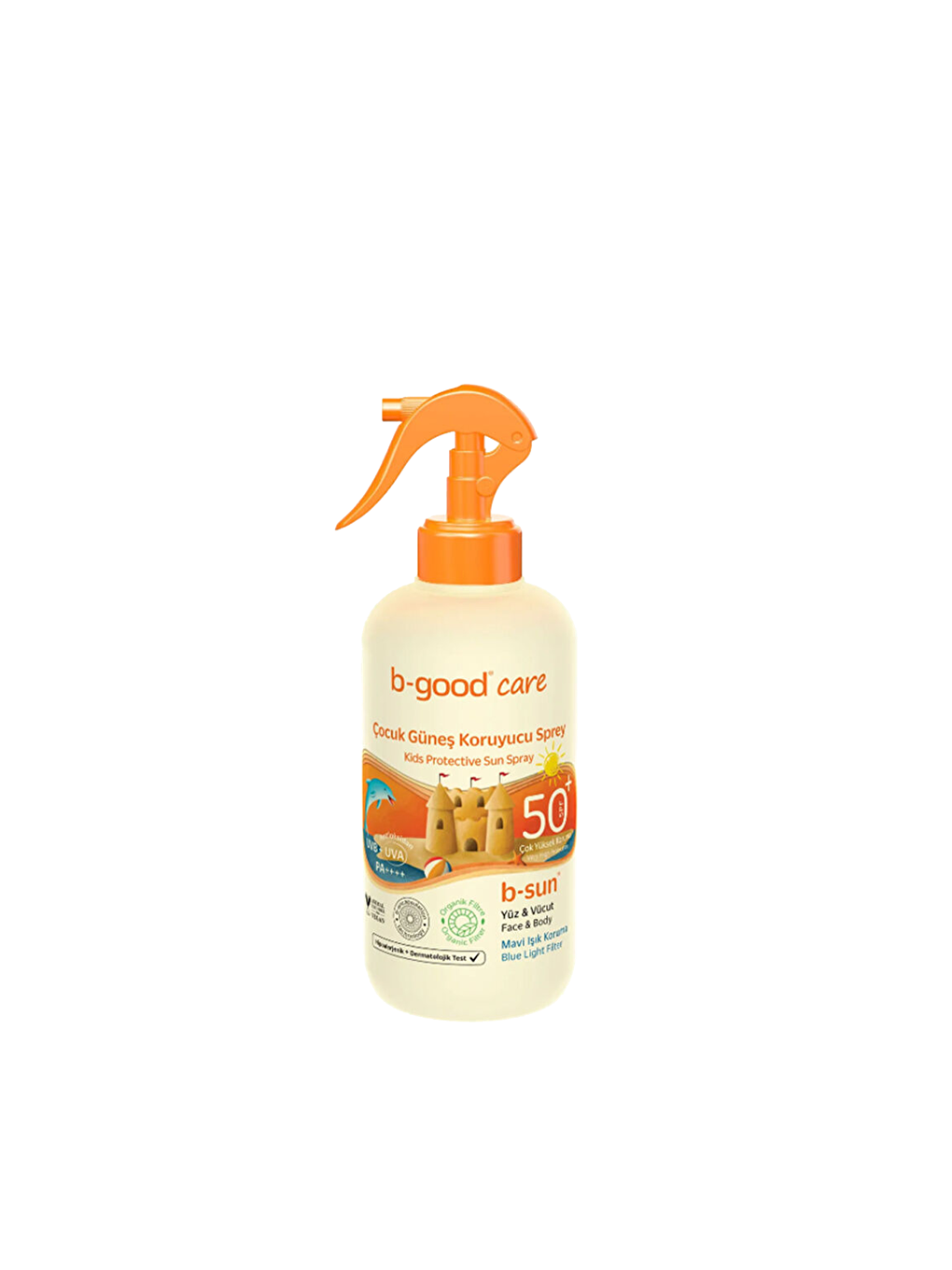 b-sun Spf50+ Çocuk Koruyucu Güneş Spreyi 150 ml