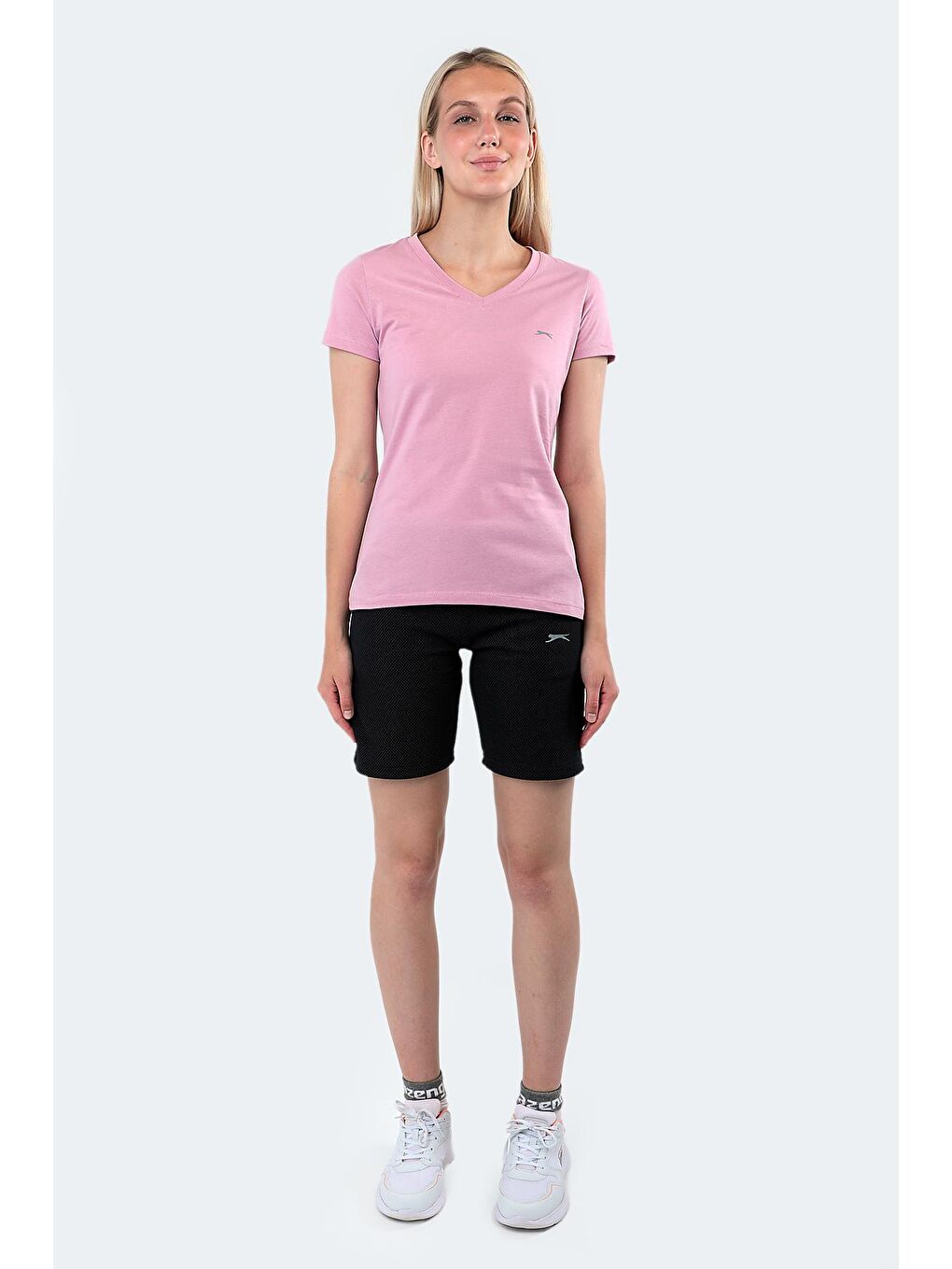 SLAZENGER Pembe REBELL I Kadın T-Shirt Pembe - 1