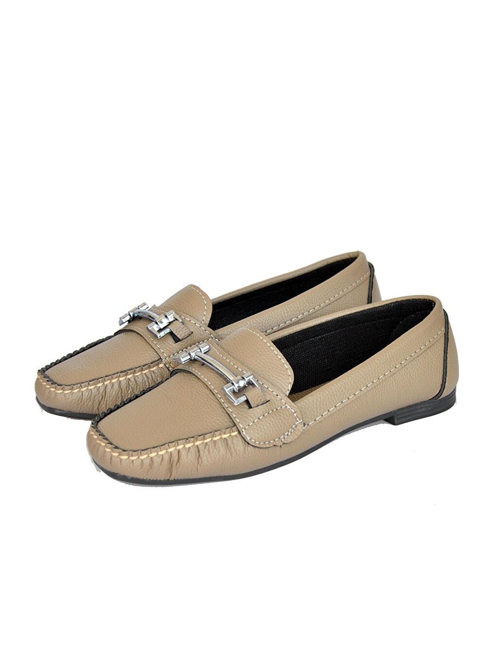 Bej Rahat Kalıp Tokalı Kadın Babet 001-177-22-3