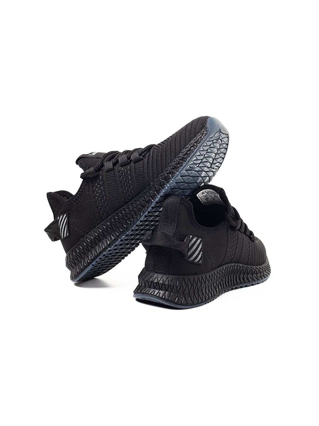 Siyah Bağcıklı Erkek Spor Ayakkabı  2103 Sneaker-2