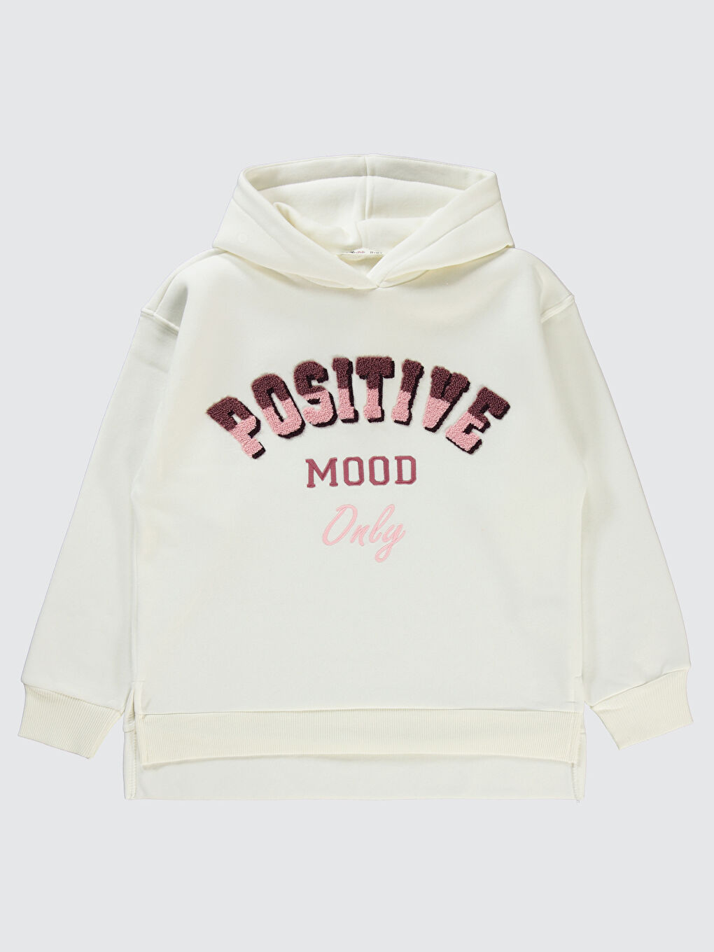 Kız Çocuk Sweatshırt 10-13 Yaş Ekru