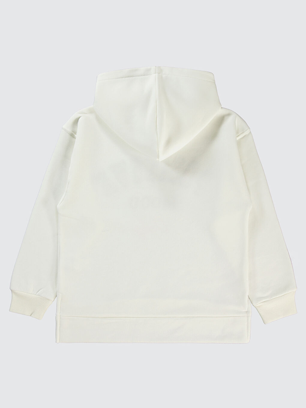 Kız Çocuk Sweatshırt 10-13 Yaş Ekru-1