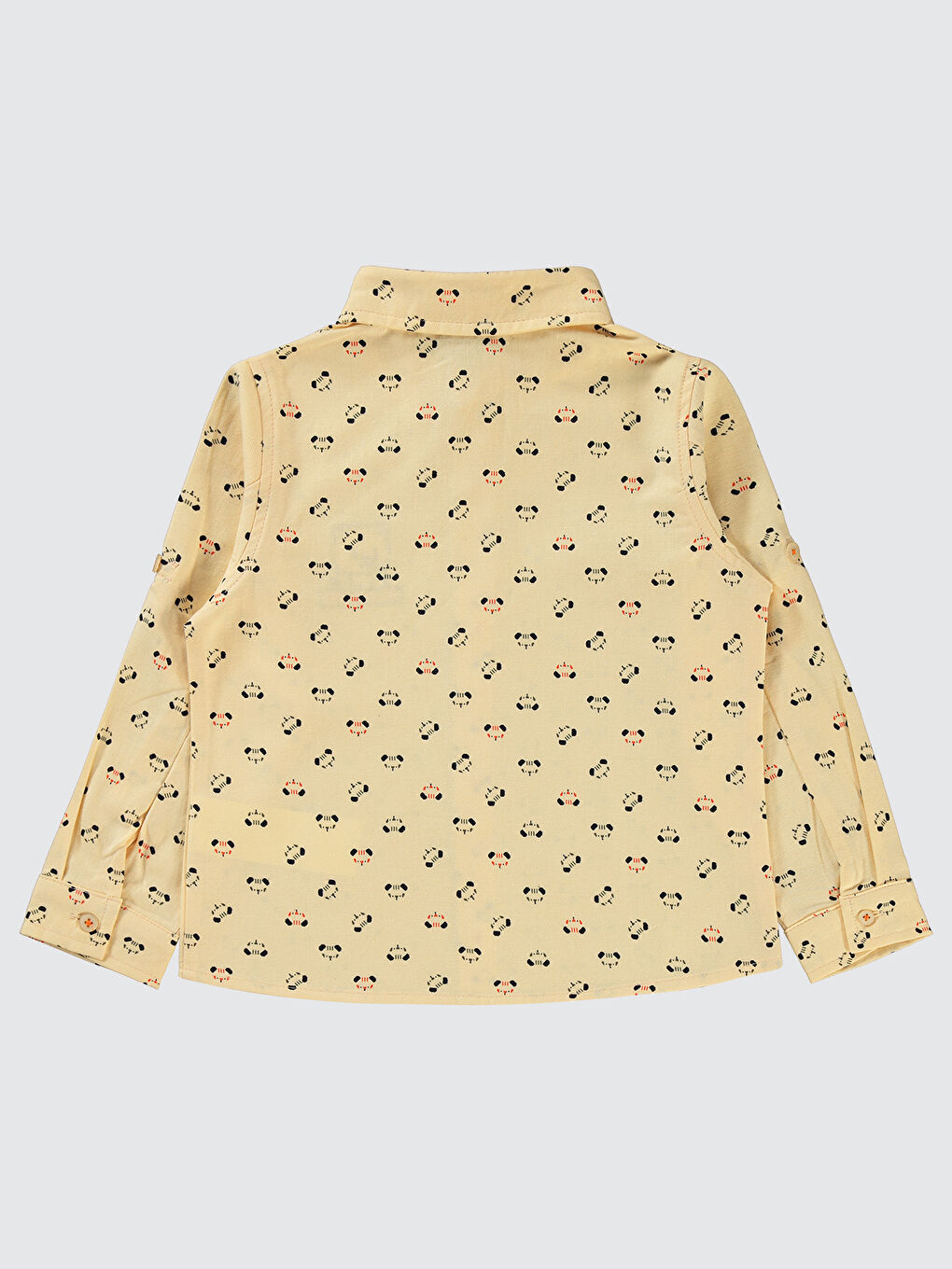 Pembe Erkek Çocuk Gömlek 2-5 Yaş Somon-1