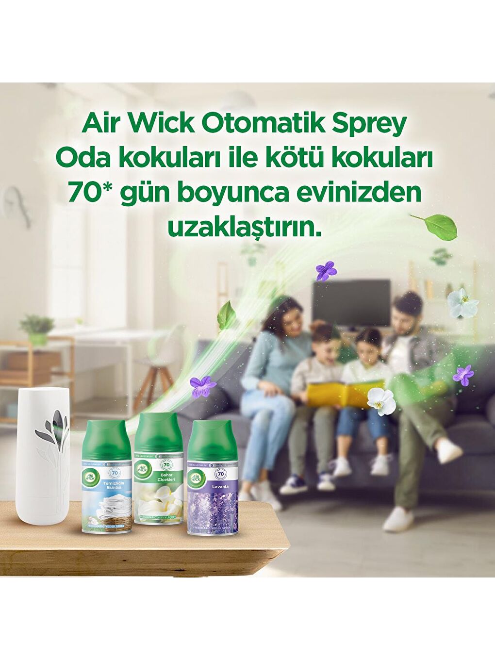 Air Wick Renksiz Freshmatik Kit Bahar Kokulu Otomatik Sprey - 2