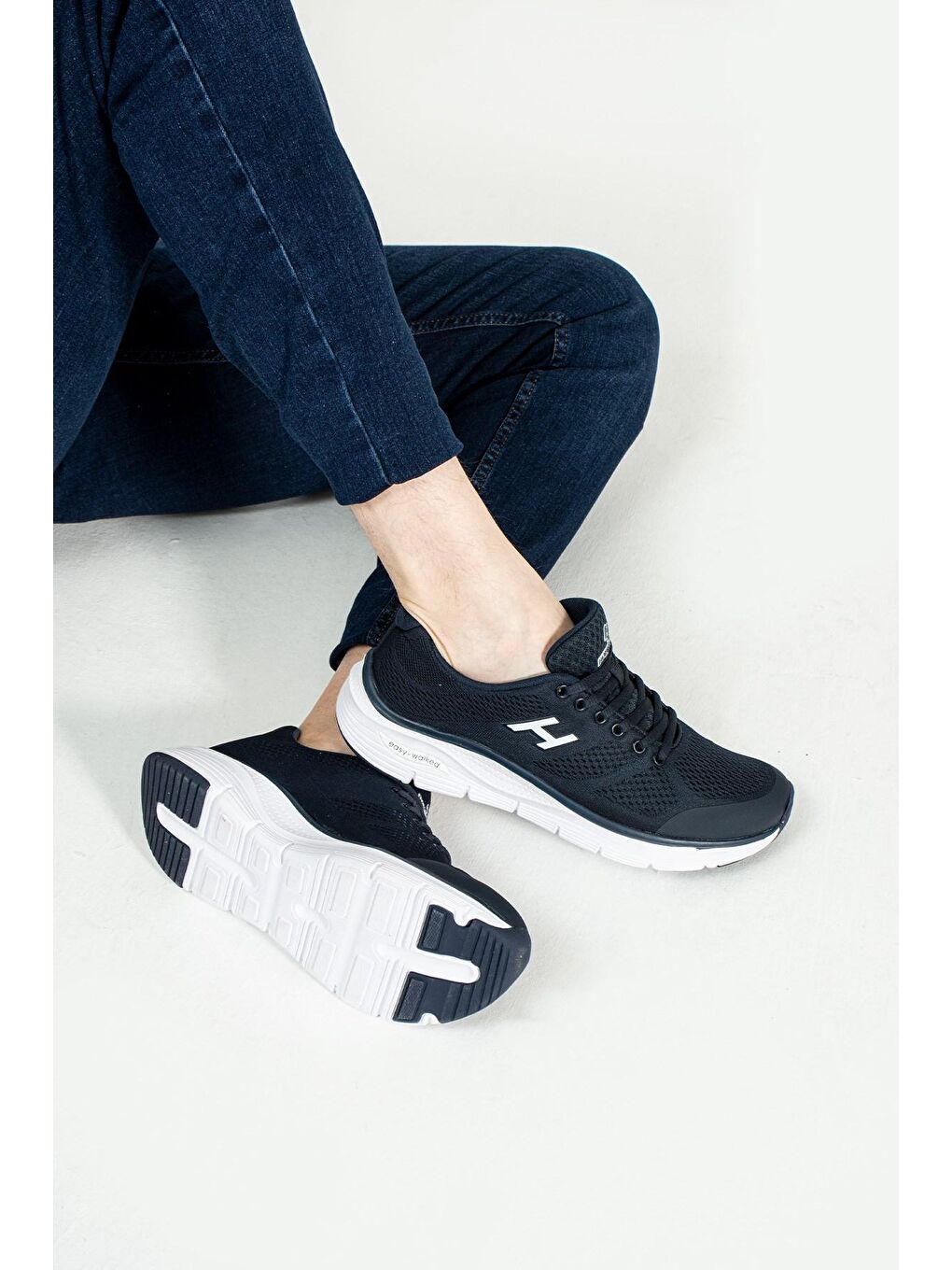 Lacivert Erkek Spor Ayakkabı-1