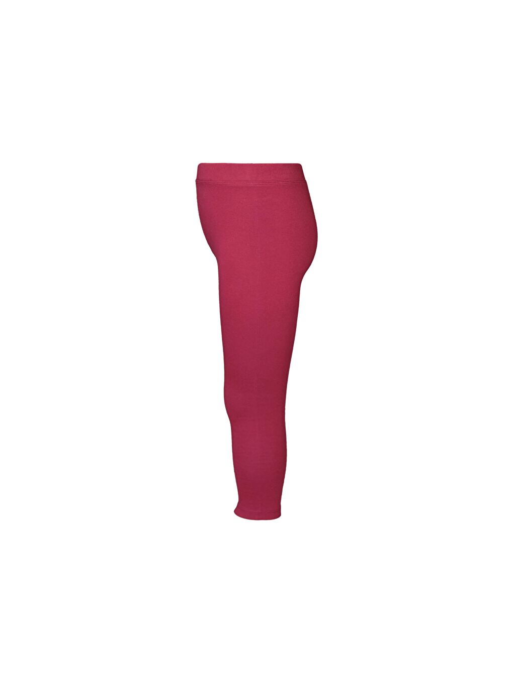 Lovetti Bordo Kız Çocuk Kışlık Tam Boy Düz Basıc Tayt - 2