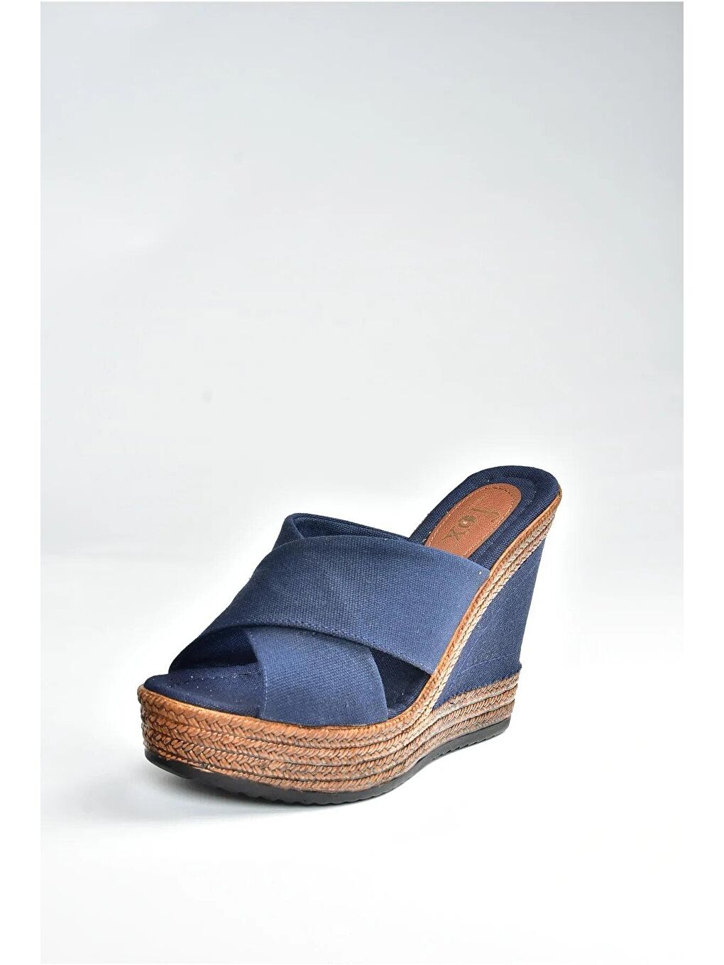 F674072005 Lacivert Kadın Terlik-1