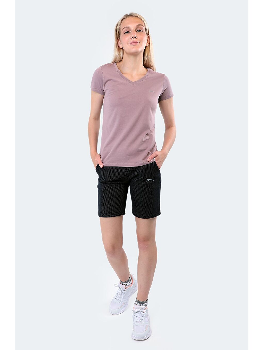 REBELL I Kadın Tişört Mor-1