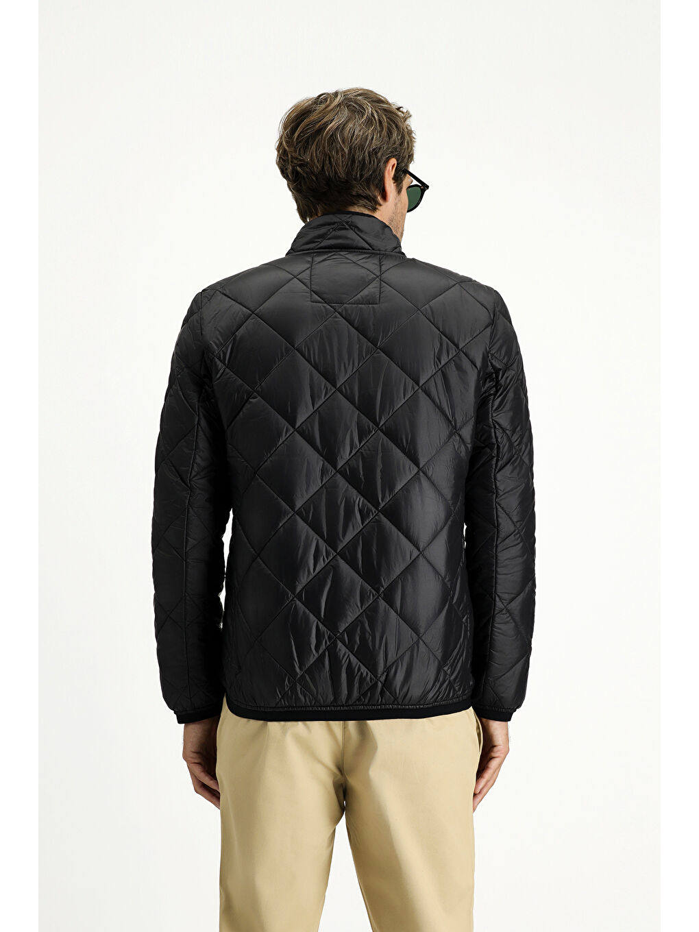 Siyah Kapitone Spor Şişme Mont-3