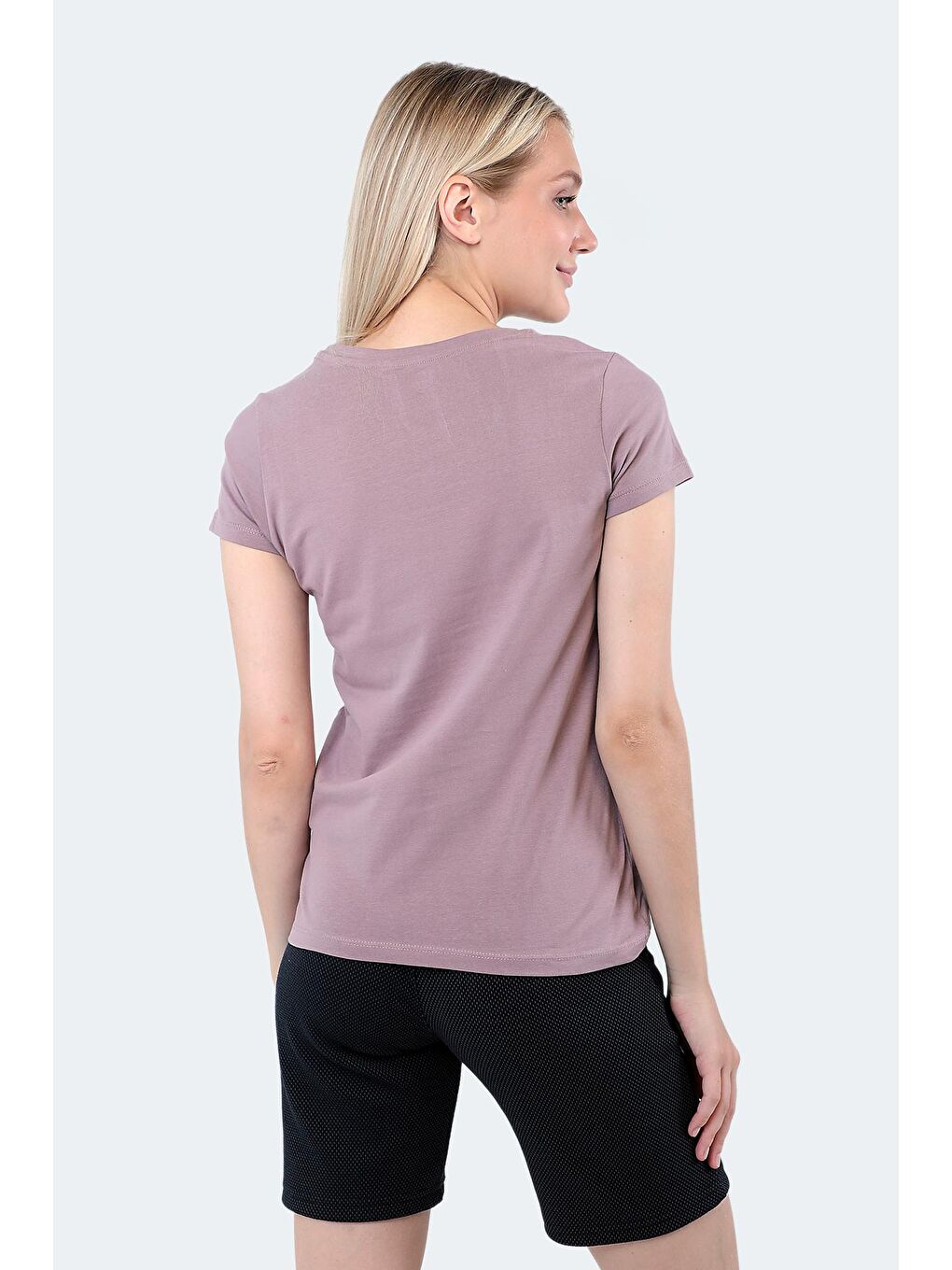 REBELL I Kadın Tişört Mor-3