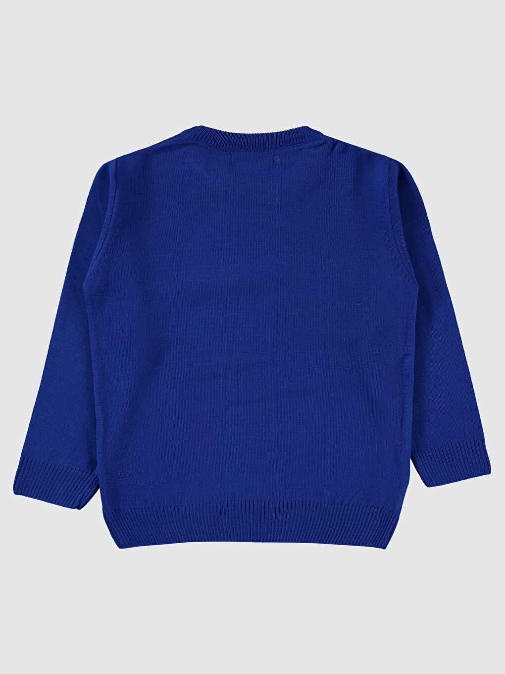 Erkek Çocuk Kazak 2-5 Yaş Saks Mavisi-1