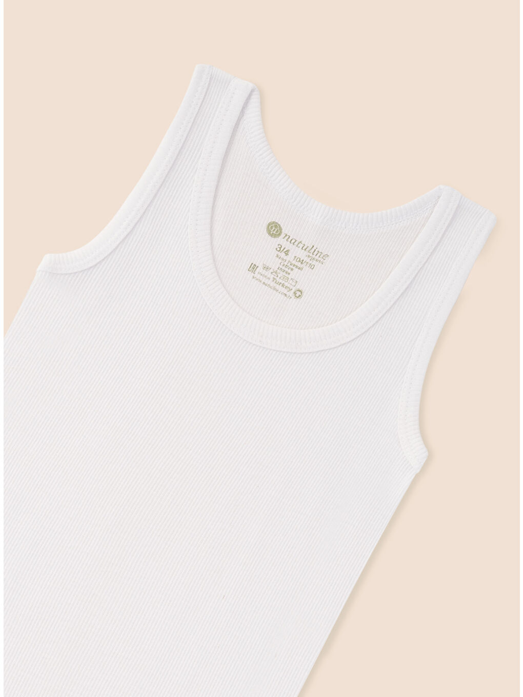 Beyaz Erkek Çocuk Atlet Kaşkorse 3 ' lü Paket Atlet 2003-3-2