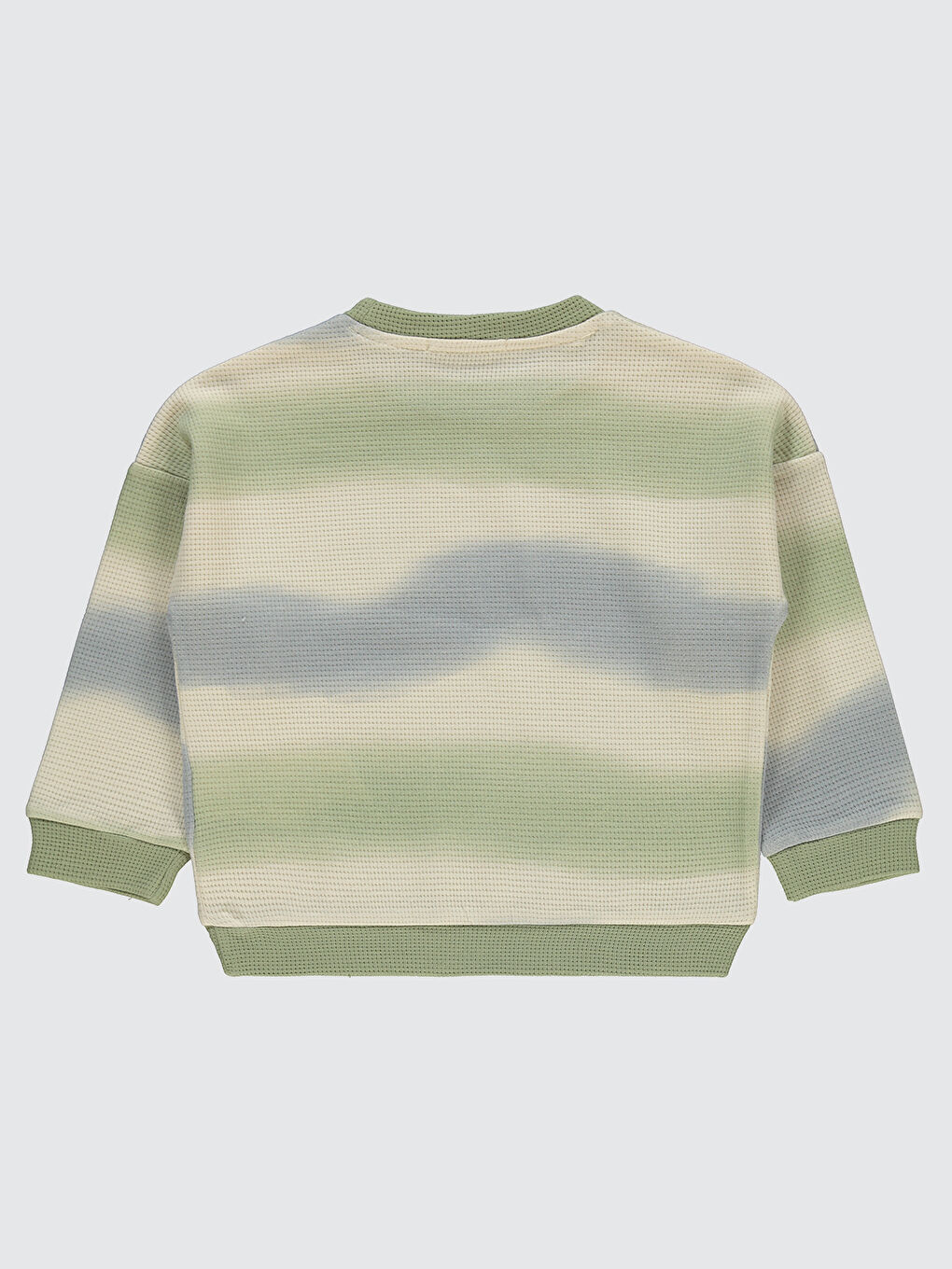 Erkek Bebek Sweatshirt 2-5 Yaş Haki-1