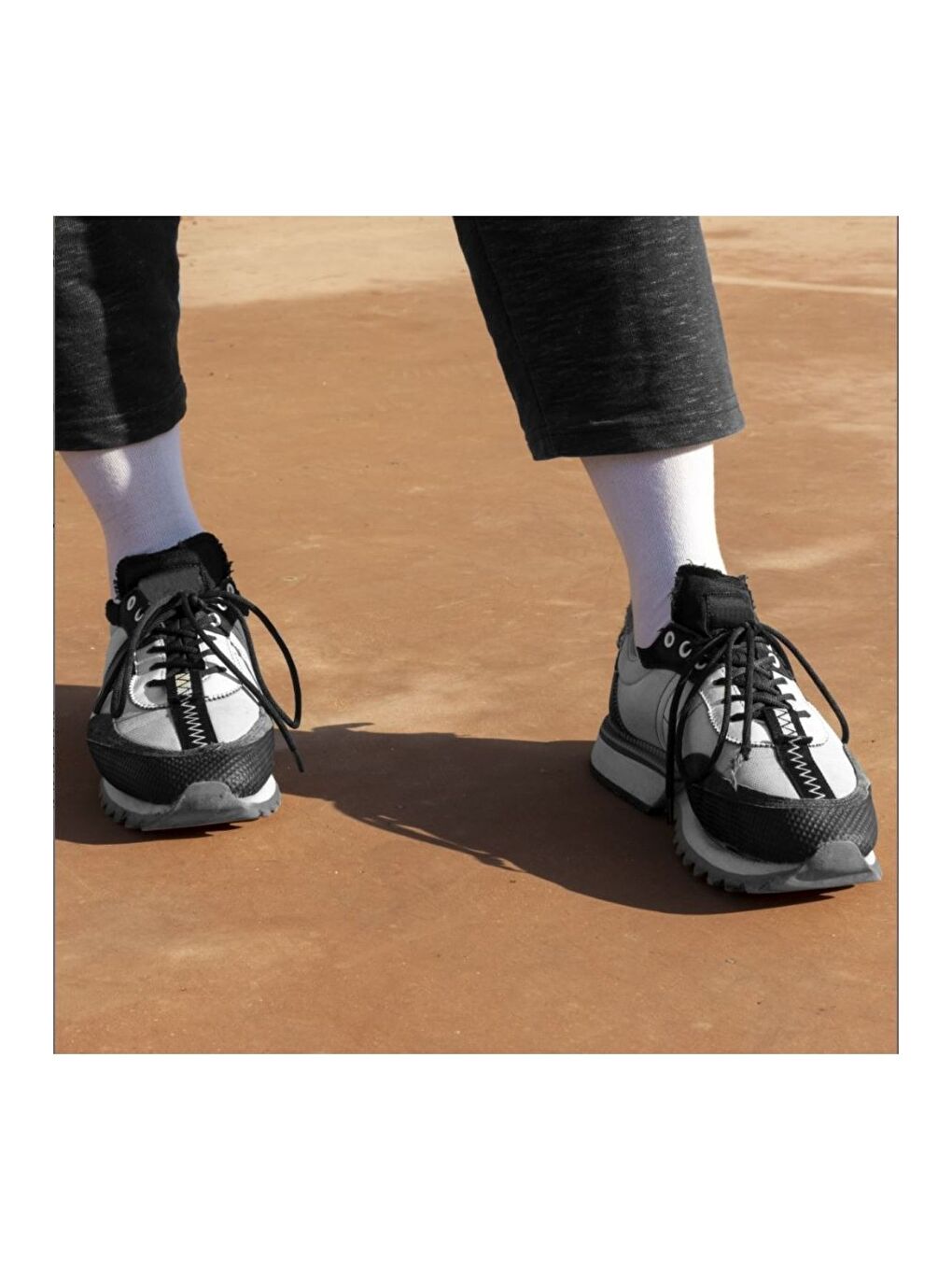 10'lu Erkek Beyaz Pamuklu Kaliteli Yumuşak Nefes Alabilen Dayanıklı Premium Kutulu Soket Çorap-4