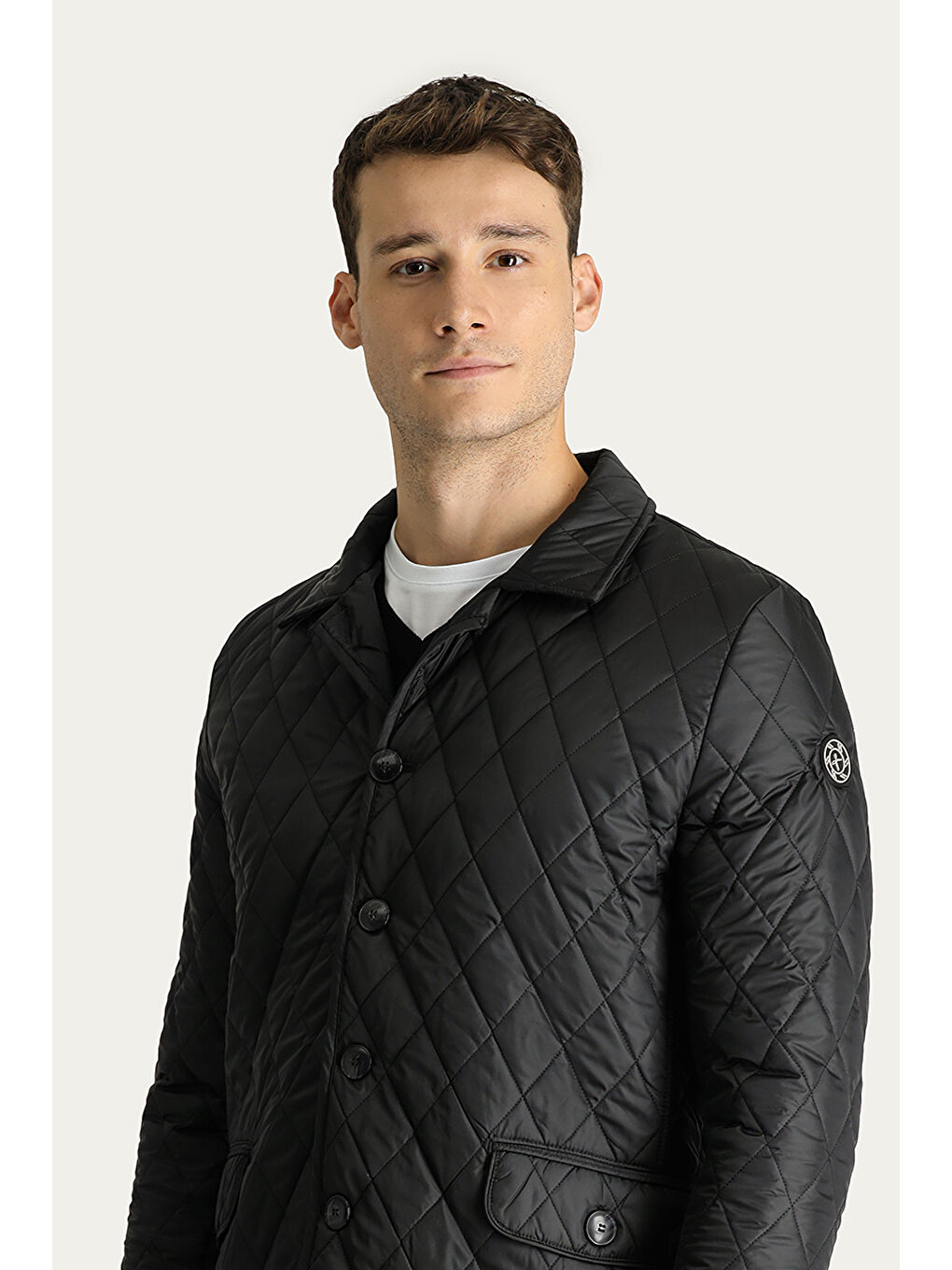 Siyah Kapitone Mont-2