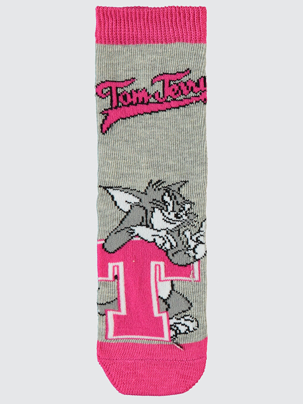 Tom And Jerry Kız Çocuk 2'li Çorap 2-12 Yaş Pembe-4