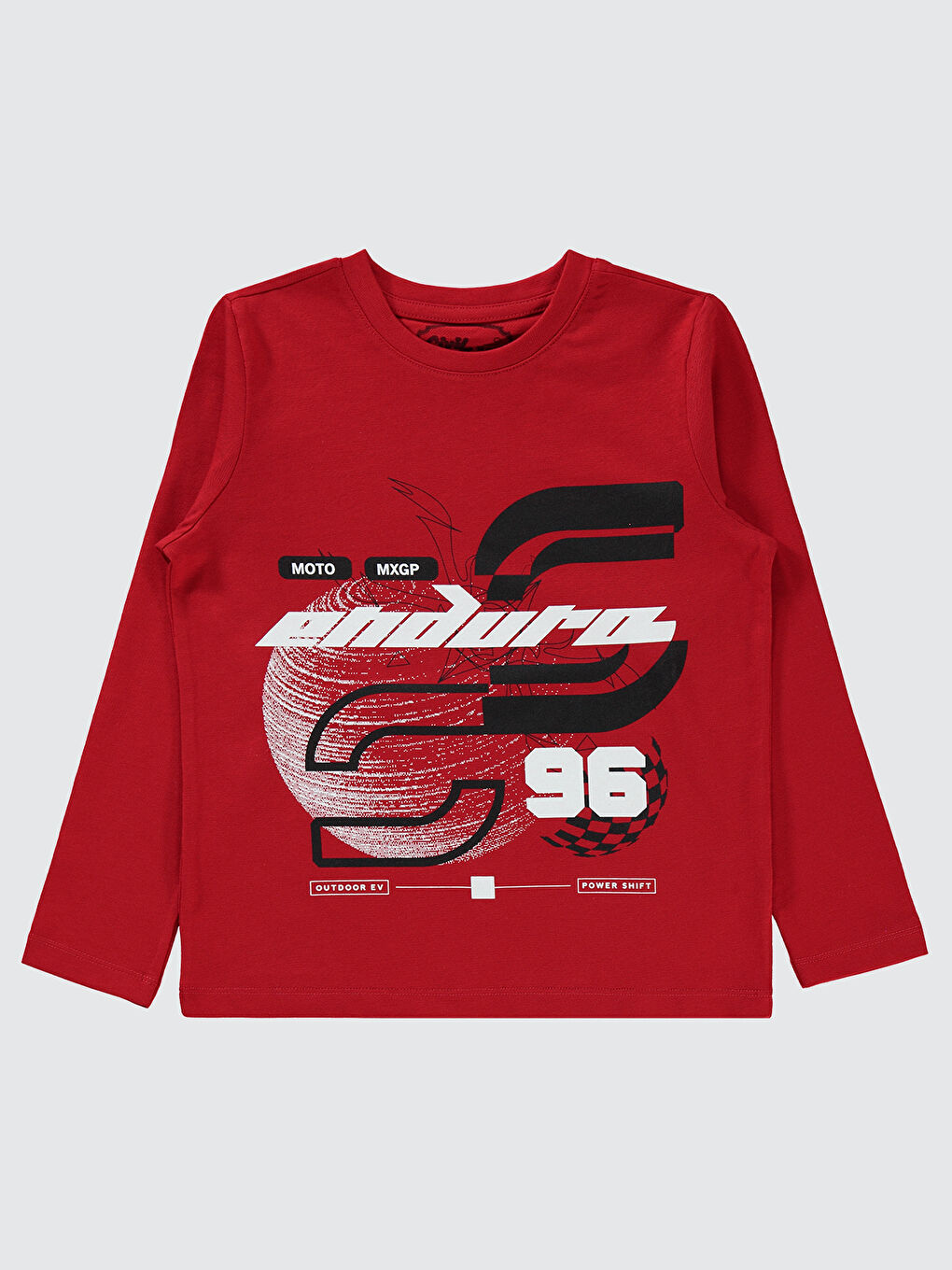 Erkek Çocuk Sweatshirt 6-9 Yaş Kırmızı