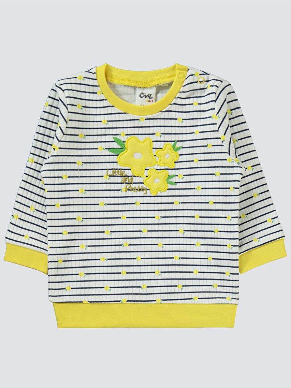 Baby Lıttle And Pretty Empirme 6-18 Ay Takım - Sarı 9-12 Ay