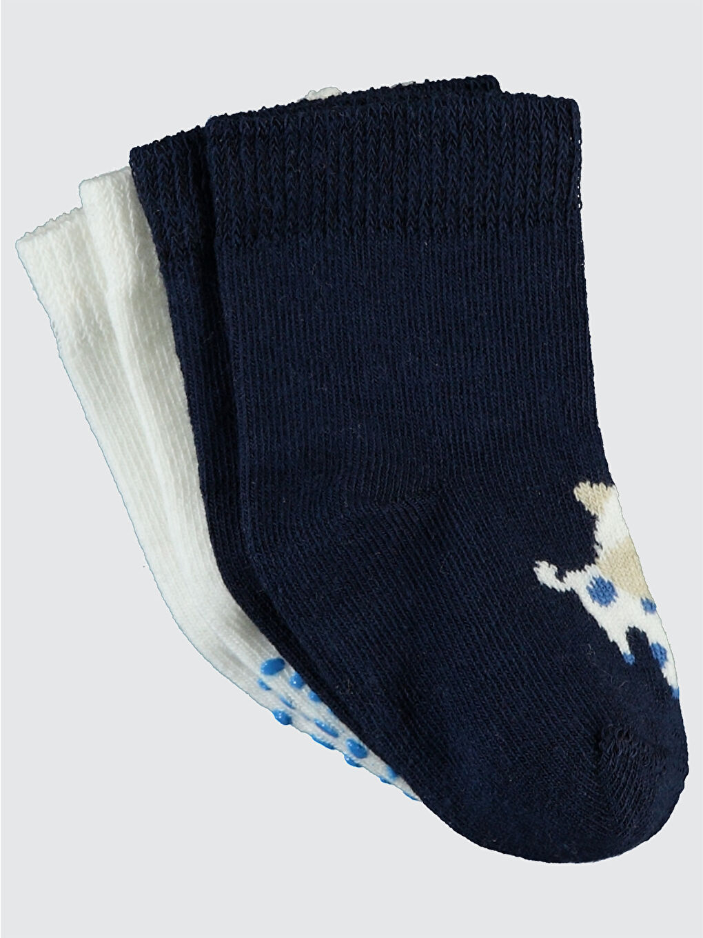 Erkek Bebek Çorap 6-18 Ay Lacivert-3