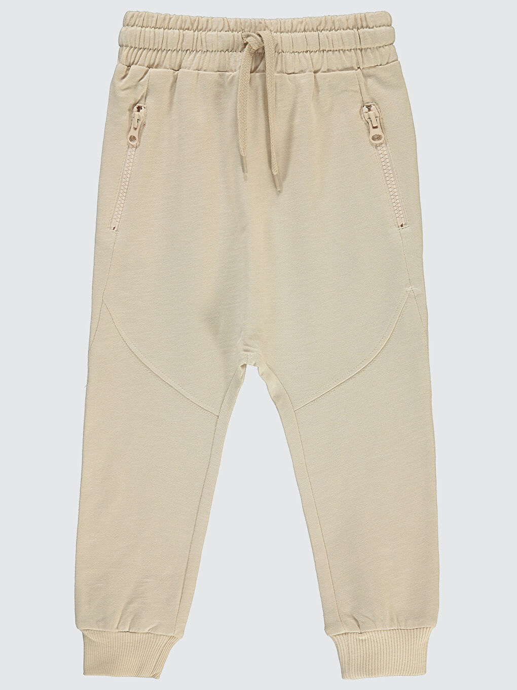 Bej Boys Erkek Çocuk Eşofman Altı 2-5 Yaş Taş Rengi-1