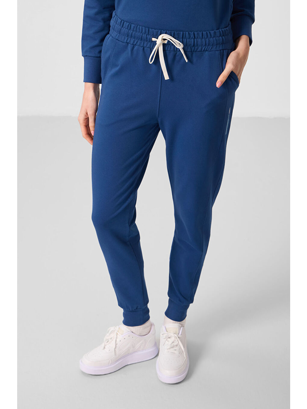 Mavi Parlament Kapüşonlu Oversize Kadın Eşofman Takım   95336-2