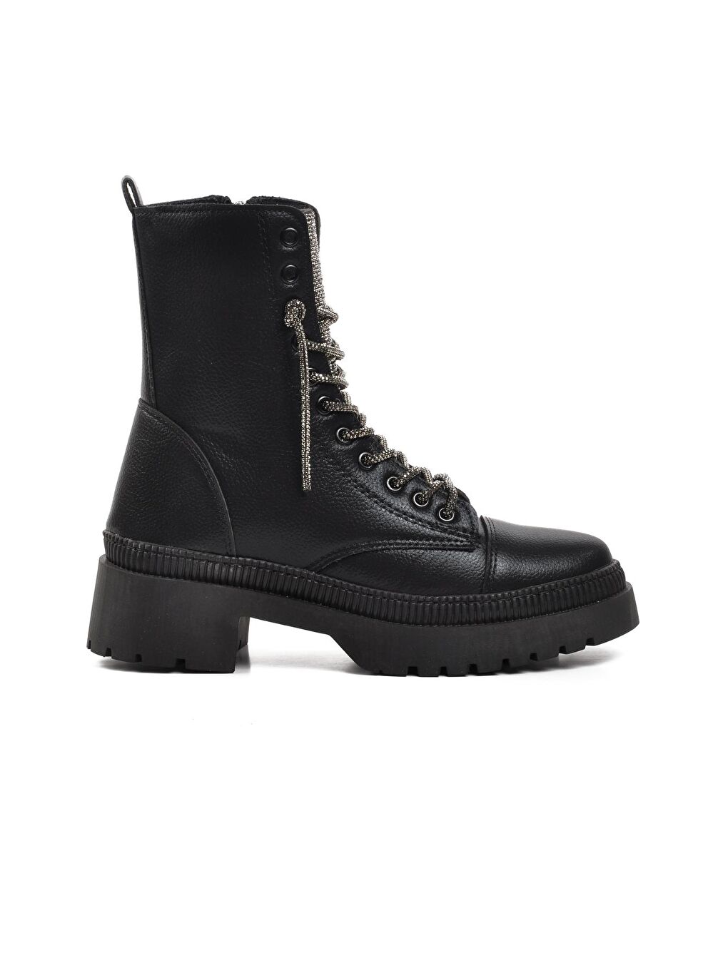 378085 Siyah İçi Polarlı Kadın Postal Bot