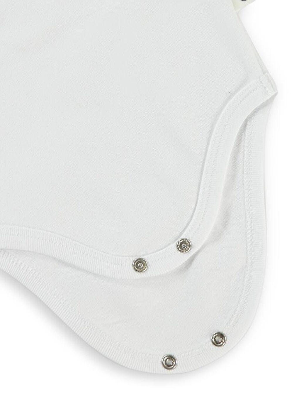 Baby Penye İp Askılı Dantelli 3-9 Ay Kız Çıtçıtlı Badi - Beyaz 9-12 Ay