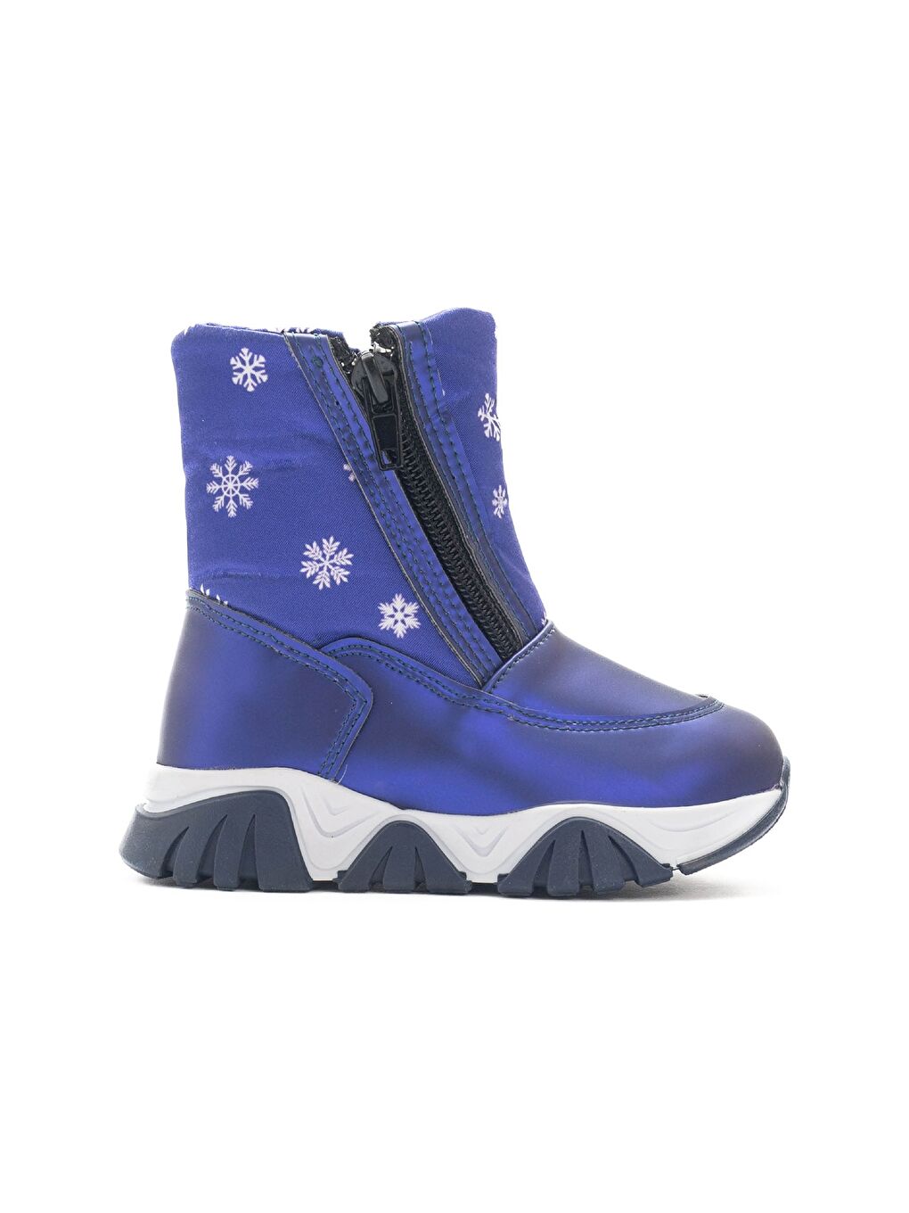 Kız Çocuk Mor Suni Deri Kürklü Çocuk Bot-3