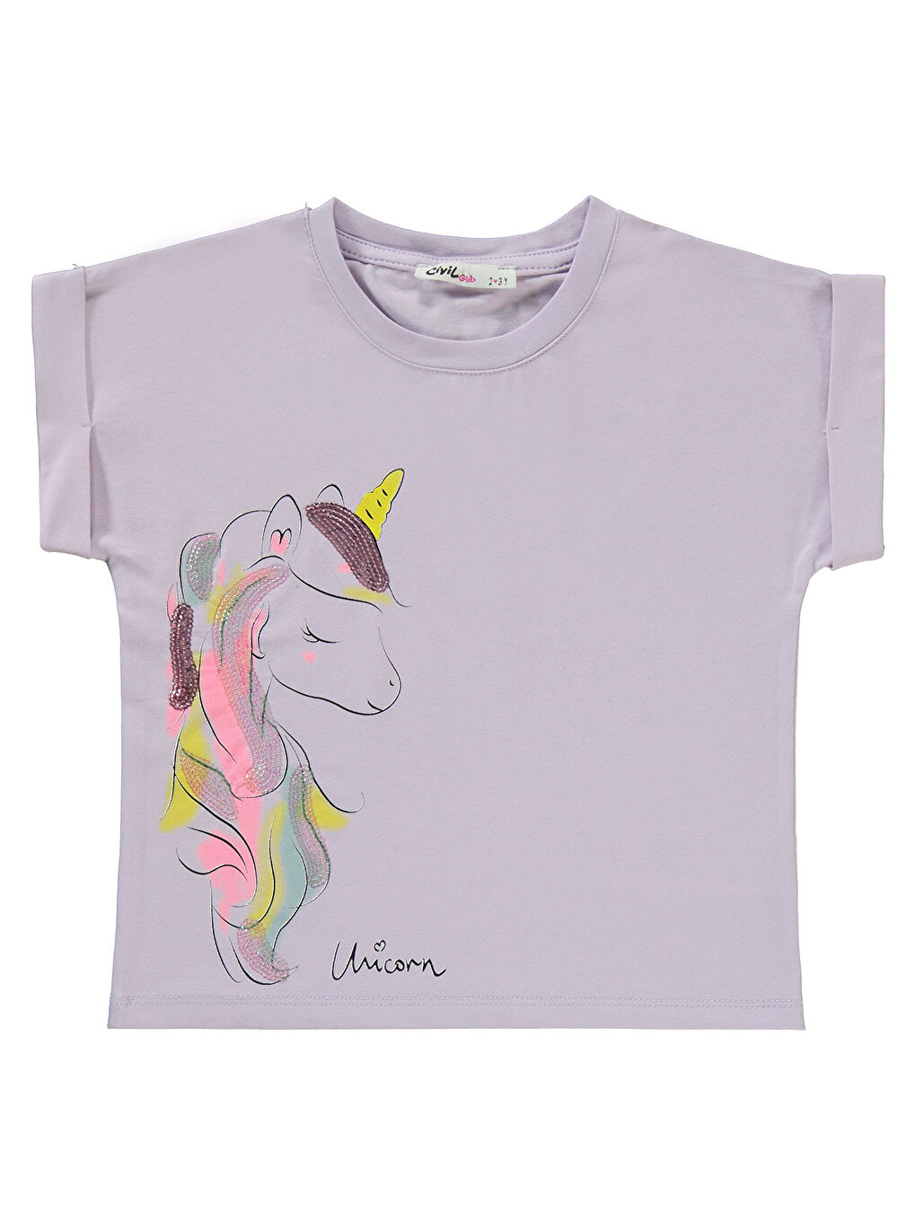 Mor Girls Kız Çocuk Takım 2-5 Yaş Nazik Lavanta-2