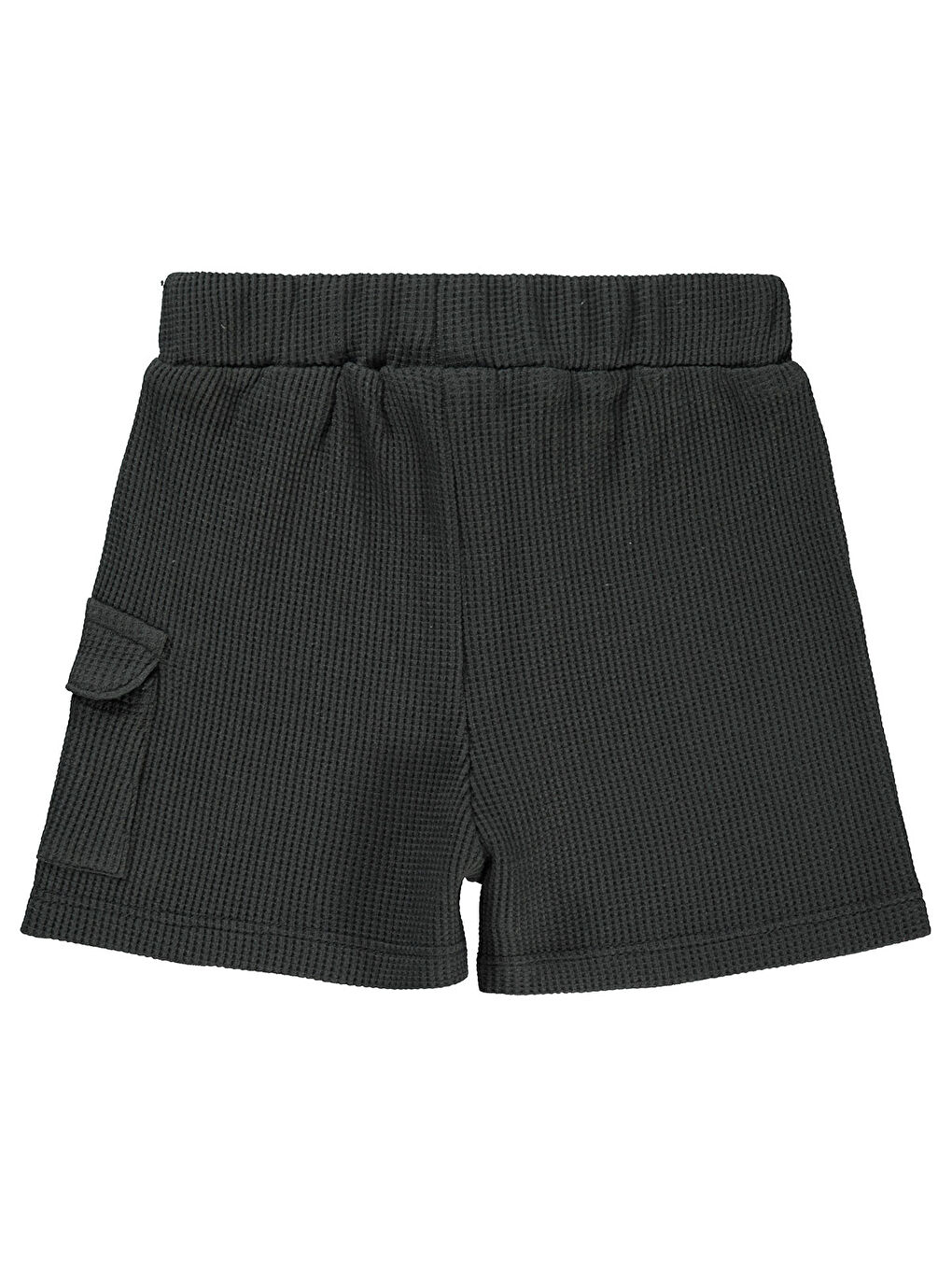 Baby Erkek Bebek Şort 6-18 Ay Antrasit-1