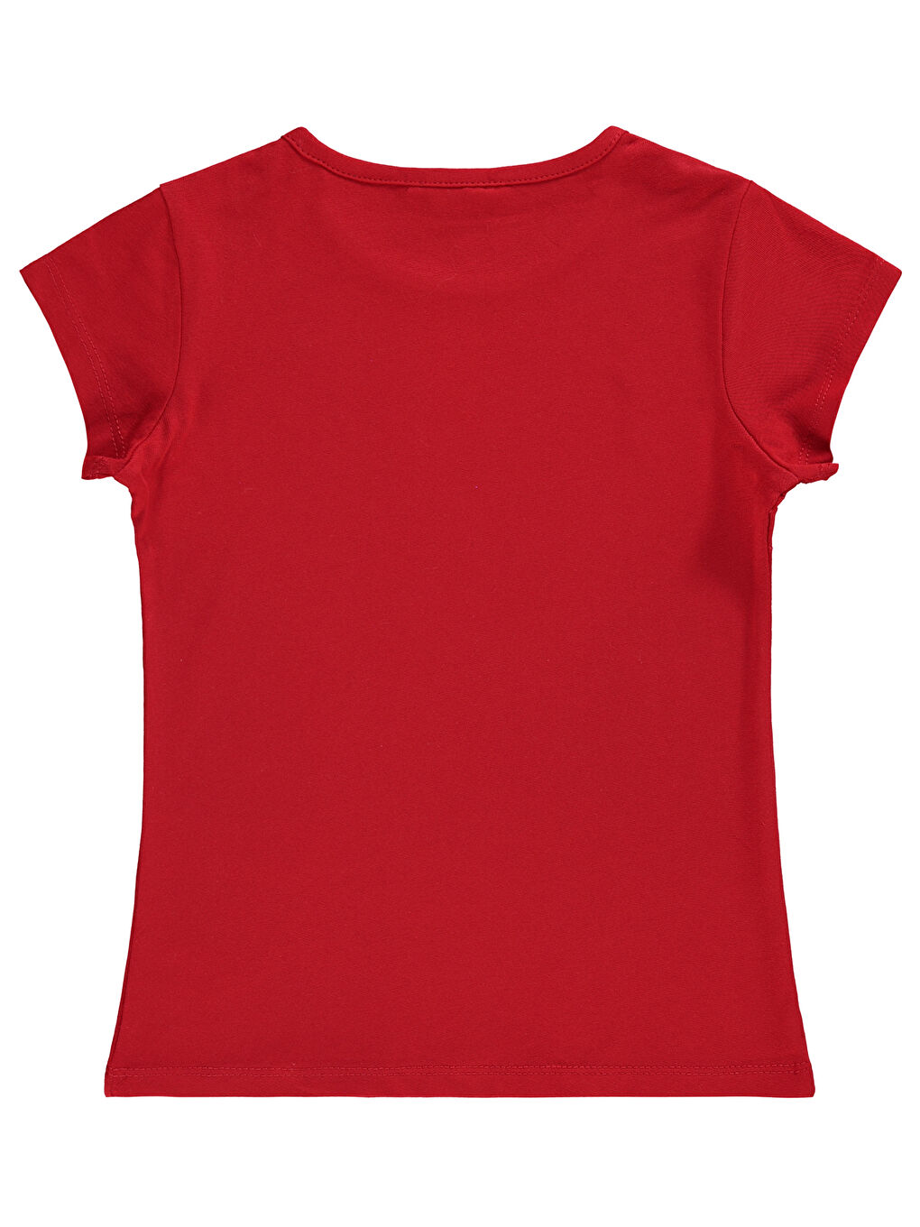 Girls Kız Çocuk Tişört 10-13 Yaş Kırmızı-1