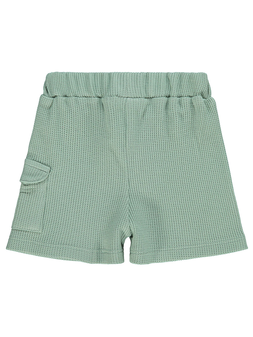 Baby Erkek Bebek Şort 6-18 Ay Çağla Yeşili-1