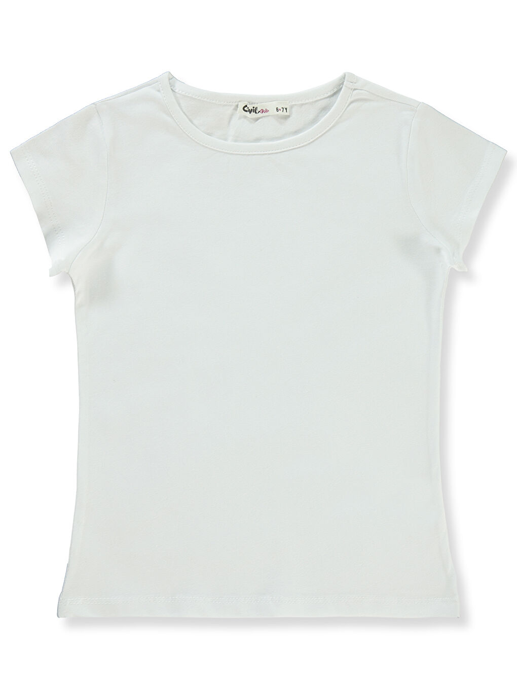 Girls Kız Çocuk Tişört 10-13 Yaş Ekru