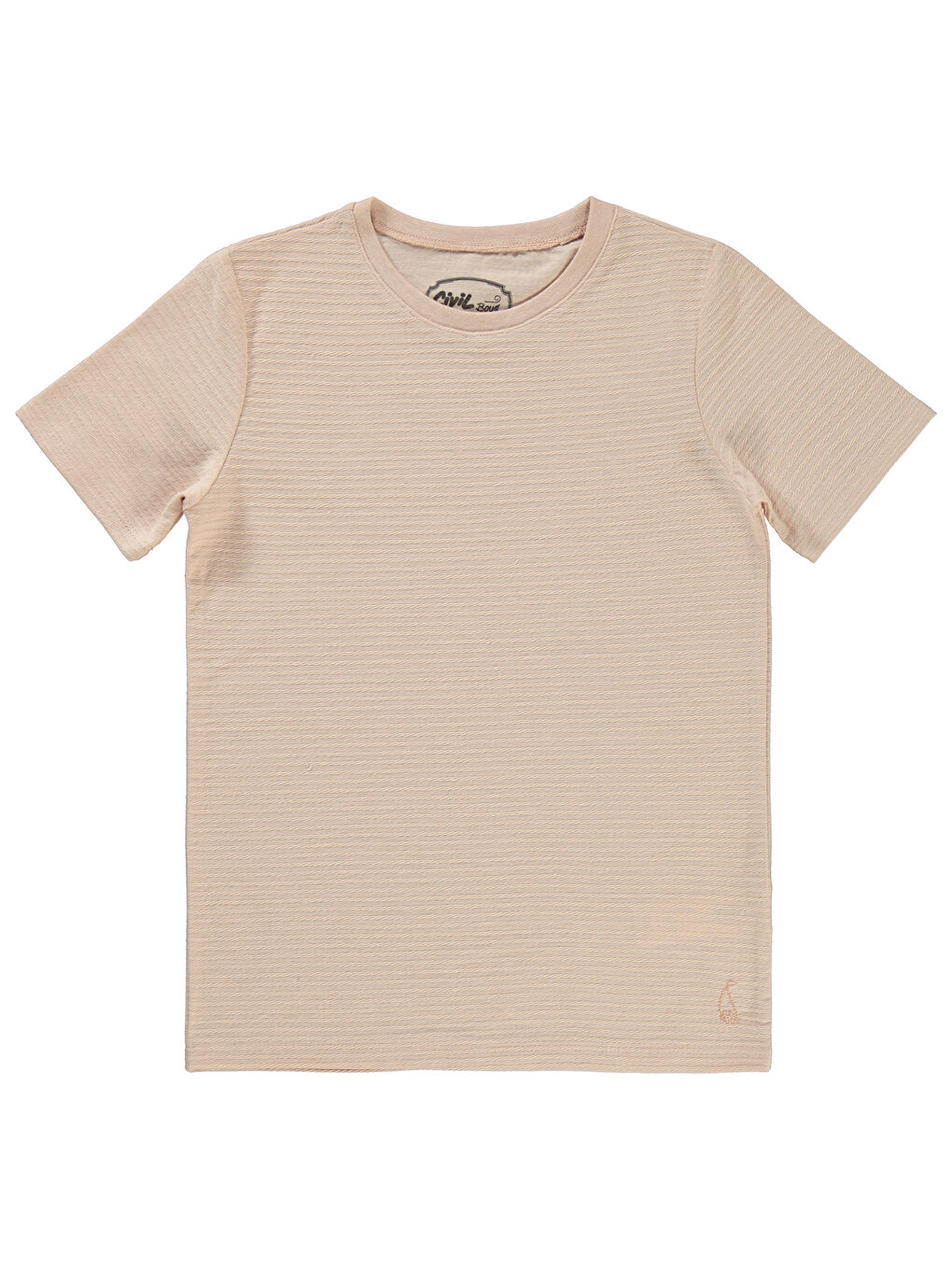 Pembe Boys Erkek Çocuk Tişört 10-13 Yaş Somon