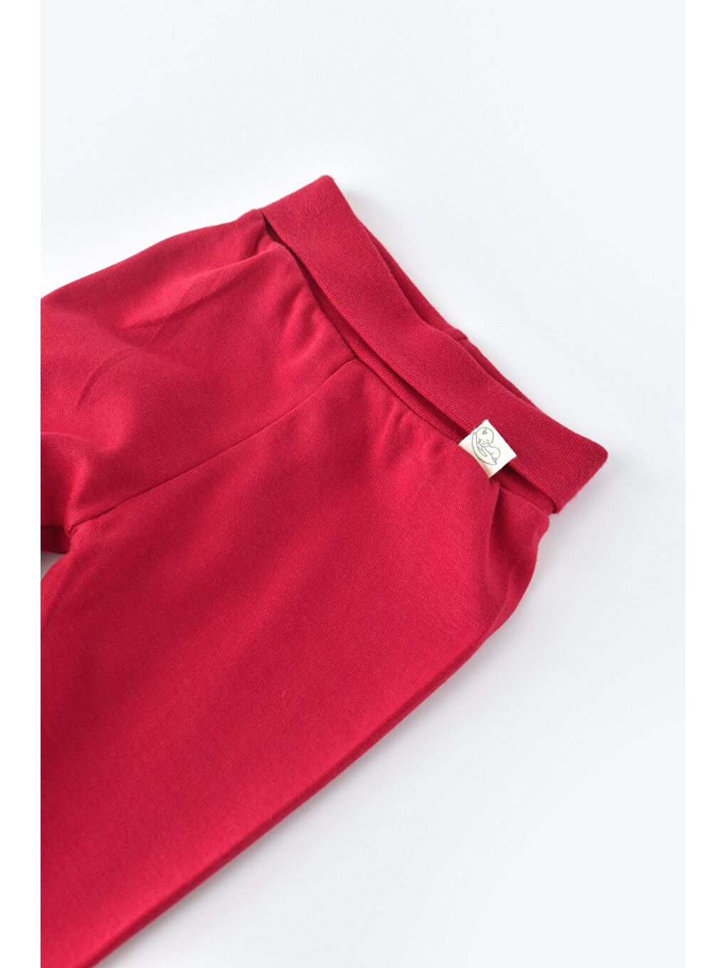 Kırmızı Bebek Patikli Eşofman Altı Pantolon-1