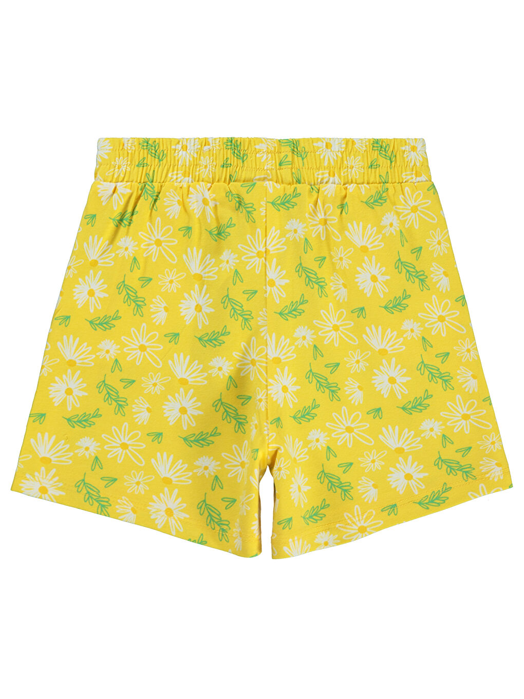 Sarı Girls Kız Çocuk Şort 6-9 Yaş Ananas-1