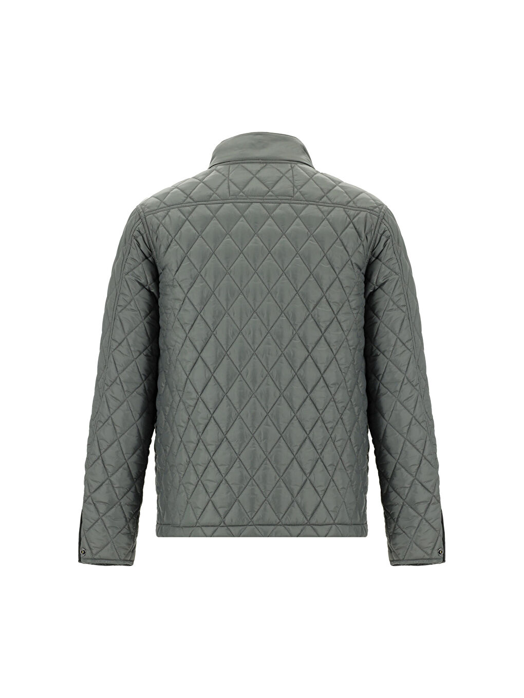 Antrasit Kapitone Spor Şişme Mont-7