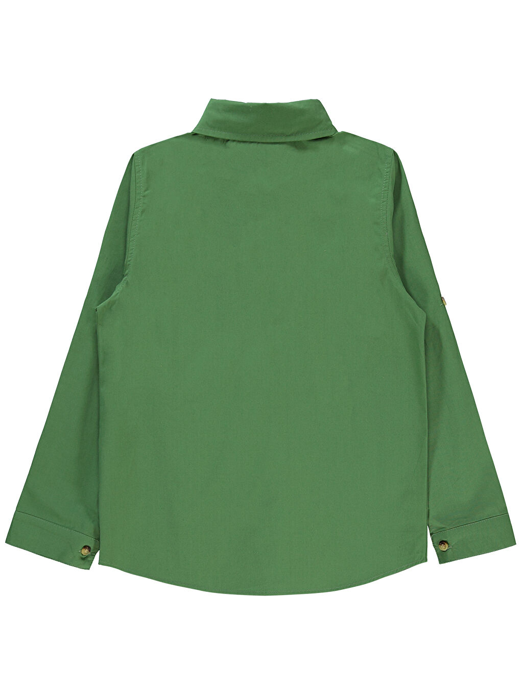 Boys Erkek Çocuk Tişörtlü Gömlek 10-13 Yaş Açık Haki-2