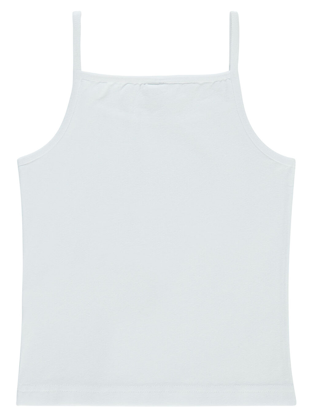 Girls Kız Çocuk 3'lü Atlet Set 2-10 Yaş Beyaz-2