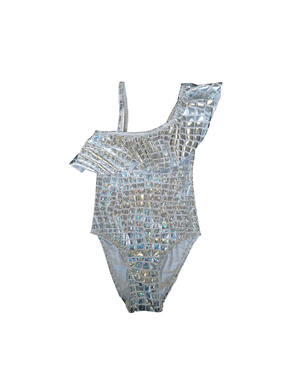 Slipstop Gri Silver Junior Swimsuit Mayo